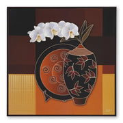 Furn & Deco Golden Embossed Wall Painting For Home Decoration